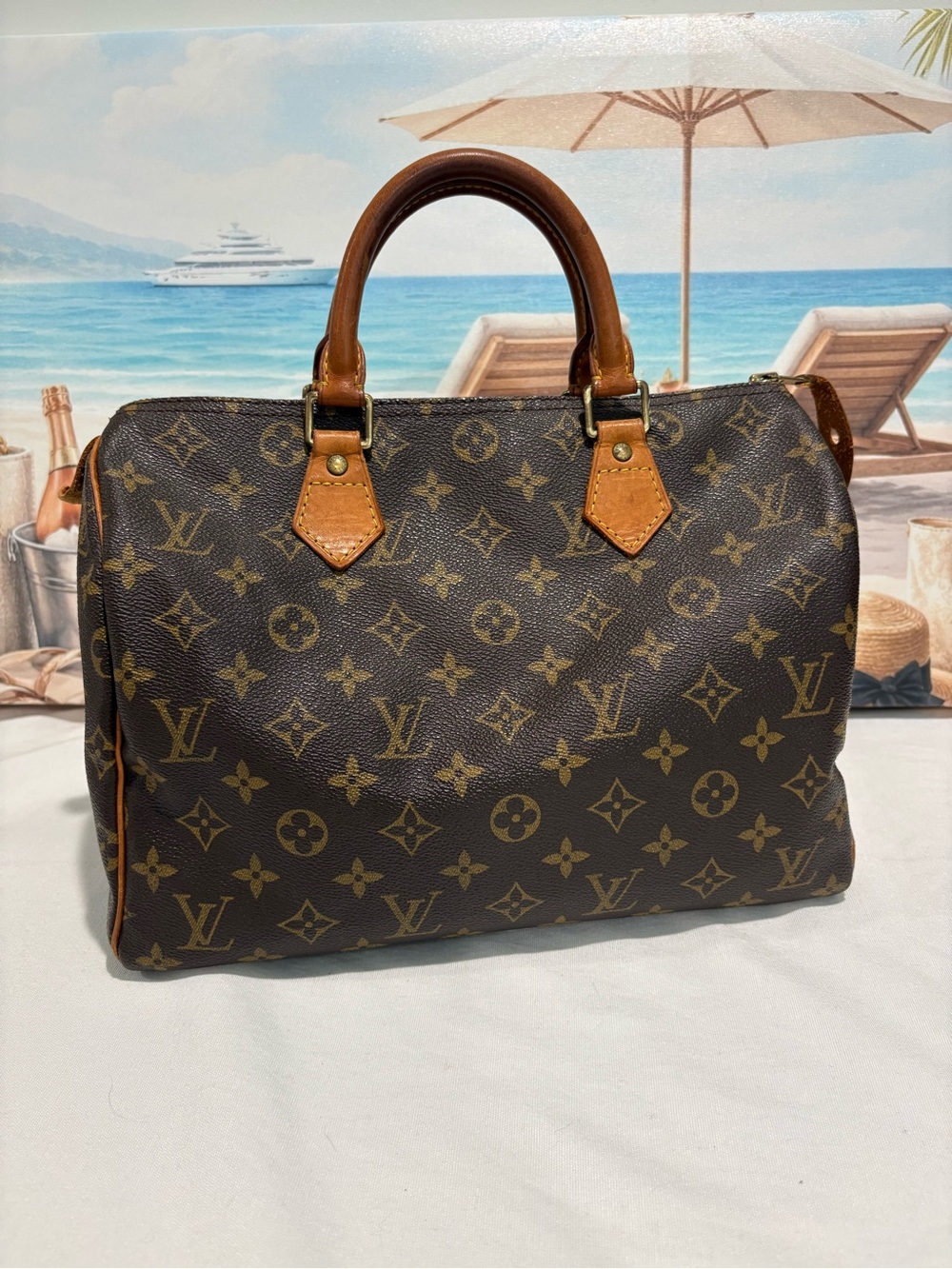 Authentic Louis Vuitton Speedy 30 w/ certificate - Picture 3 of 13